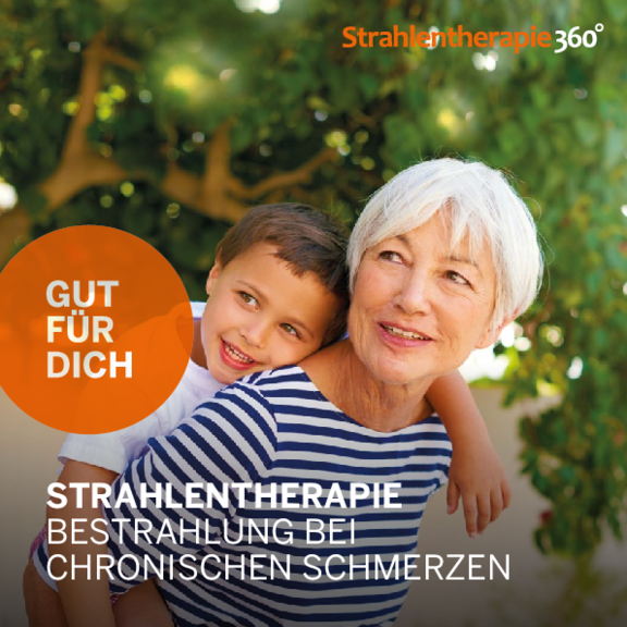 Bestrahlung chronischer Schmerzen bei Strahlentherapie 360°