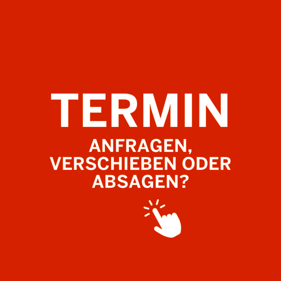 Termin verschieben oder absagen