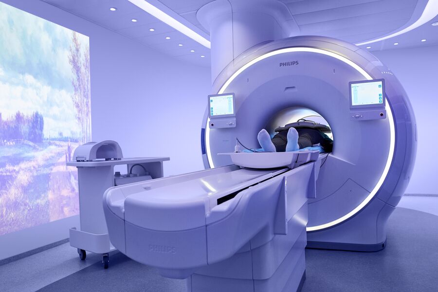 MRT in der Radiologie 360° am St.-Antonius-Hospital in Eschweiler