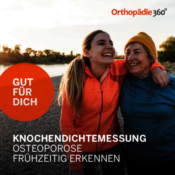 Knochendichtemessung bei der Orthopädie 360°