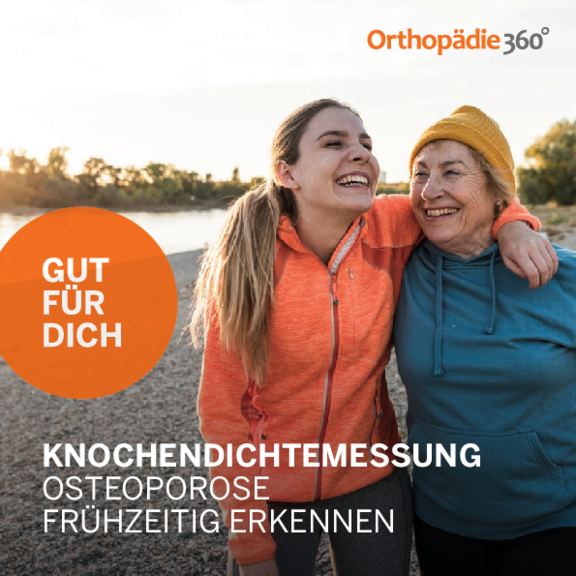 Knochendichtemessung bei der Orthopädie 360°