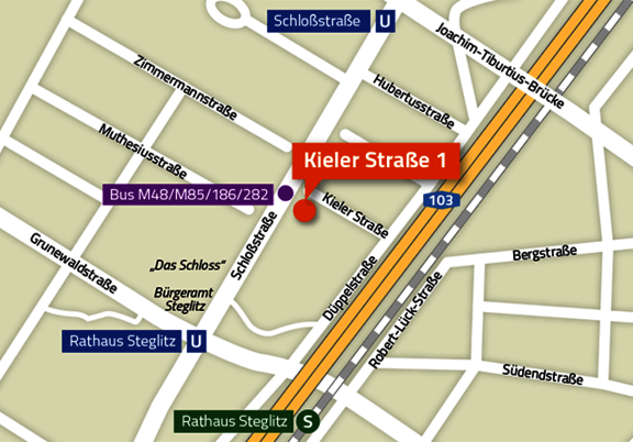 Lageplan MedCenter 360° Berlin-Steglitz Lageplan MedCenter 360° Berlin-Steglitz