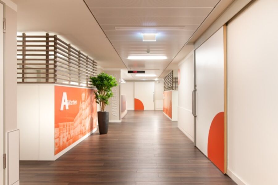 Wartebereich: Radiologie 360° Düsseldorf