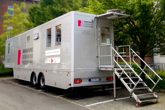 Mobile Mammographie-Screening-Einheiten