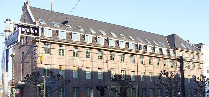 Radiologische Praxis in der Luegallee in Düsseldorf-Oberkassel