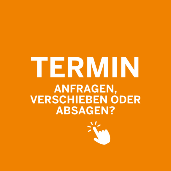 Termin verschieben oder absagen