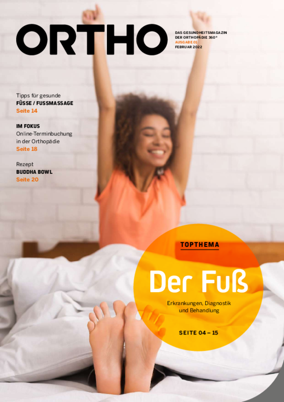 ORTHO - Das Patientenmagazin (Ausgabe 01/22)